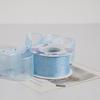 Cor Luz Luxo Texturizado Caixa de Presente High-end Cinto de Fio de Neve Embalagem de Flores Adorno de Cabeça de Diamante Quente DIY Laço de Fita Artesanal