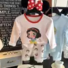 Ropa nueva para niños, ropa interior para niños, conjunto de ropa para el hogar, pijama para niñas, modal de rayón de manga larga, elástico y suave