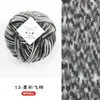 Hilo de lana fancy de merino arcoíris, hilo teñido en degradado, hilo de alpaca para tejido DIY hecho a mano, hilo para bufanda, hilo para suéter
