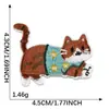 Ventas Directas de Fábrica Parche Bordado Autoadhesivo Lindo Gatito de Anime Decoración Accesorios para Ropa Parches de Tela para Zapatos y Sombreros