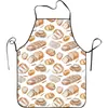 Delantal Impermeable de Nuevo Estilo Transfronterizo con Temática de Repostería para Muebles, Cocina y Tareas del Hogar, Delantal sin Mangas, Ropa de Trabajo para Tiendas de Repostería al por Mayor