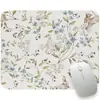 Alfombrilla de ratón floral estilo europeo y americano, diseño personalizado con estampados creativos, adecuada para uso en oficina y computadora, hecha de goma con bordes antideslizantes, venta al por mayor directamente del fabricante