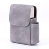 Bolsa para Cigarrillos con Posición para Encendedor Bolsa para Cigarrillos Caja para Cigarrillos Enteros para Hombre 20 Acero Inoxidable Encendedor Bolsa para Cigarrillos a Prueba de Humedad Caja para Cigarrillos para Hombre