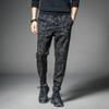 Calças esportivas casuais masculinas de primavera e outono Calças de moletom Harlan Calças skinny ankle pants Estilo coreano Calças slim masculinas na moda