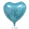 Balão de filme de alumínio de 24 polegadas, amor, estrela de cinco pontas, decoração de casamento, decoração de festa de aniversário, cenário, suprimentos de casamento em forma de coração