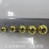 Accesorios de plata esterlina S925, venta al por mayor, cuentas espaciadoras, cuentas de posicionamiento, cuentas de plata, cuentas redondas, bricolaje, cuerda trenzada, bola de cuentas, accesorios espaciadores