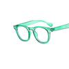 Gafas de moda nuevas 2021 mi nail con montura anti luz azul Gafas lisas de moda para fotografía callejera europea y americana Celebridad de Internet
