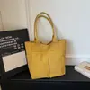 Bolsa de Ombro Feminina Simples Transfronteiriça, Bolsa Versátil de Grande Capacidade para o Dia a Dia, Bolsa Tote Grande para Estudantes