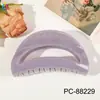 Qiyue Clip de Agarre de Aceite en Spray UV de Alta Gama para PC Transfronterizo Pinza para el Cabello de la Parte Posterior de la Cabeza Accesorios para el Cabello Pinza Grande de Tiburón Tocado para Mujeres