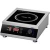 Fogão de Indução Comercial Chineng 3500W Fogão de Mesa de Alta Potência Superfície Plana Côncava Restaurante Cantina Catering Fogão de Alta Potência