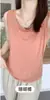 Camisola informal personalizada de aceite de coco para mujer, nueva camisa fina de verano para usar en capas o sola, top sin mangas para mujer