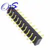 Conector de Bateria de Laptop Fabricante 2,5mm de Passo 2~16 Pinos Macho Banhado a Ouro Pino de 4,2H Montagem em Superfície Horizontal