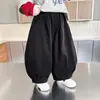 Pantalones de Verano para Niños 2026 Nuevo Estilo Coreano Elegantes Pantalones Cortos para Niños, Delgados Pantalones Curvos de Verano para Niños