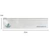 Bolsa de PVC con Cremallera Larga Versión Horizontal Bolsa Transparente Extensible con Cierre de Cremallera Bolsa de Empaque Desechable para Cepillo de Dientes Pasta de Dientes Peine de Hotel