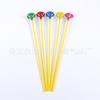 Soporte para globos blanco de 27 cm Palo de pajita de plástico color varilla reforzada Soportes para varillas Accesorios para globos de látex Soporte para varillas al por mayor