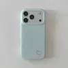 Funda con Pedrería en Forma de Corazón Adecuada para iPhone 17 Pro Max, Soporte Magnético Simple para 16/17 Pro, Funda para Teléfono iPhone 15/17