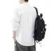 Camisa retro minimalista para hombre, versátil, holgada, casual, estilo americano, nueva tendencia de primavera
