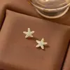 Collar y Pendientes de Estrella de Mar Serie Nuevo Océano Transfronterizos Europeos y Americanos para Mujer Moda Lujo Accesible Nicho Collar de Gama Alta