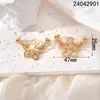 Broche para Collar de Perlas con Diseño de Flor de Circonita, Broche de Figura de Ocho, Conector de Acabado Hecho a Mano, Cadena para Suéter Accesorios de Joyería DIY