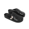 Zapatos Birkenstock Retro Baotou de Suela Gruesa para Hombres y Mujeres, Zapatillas de Media Caña para Uso Exterior Casual, Sandalias Casuales