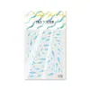 Nueva Cinta de Diario Temática de Peces Láser Mascota Pequeño Pez Estilo Vintage Material Flujo Pegatina Decorativa DIY Pegatinas Decorativas