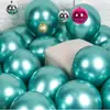 Globos de aleación de cromo de 5 pulgadas, 10 pulgadas, 12 pulgadas, 18 pulgadas para decoración de bodas, fiestas, festivales, arreglos de cumpleaños