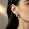 Amazon Deseo Nuevos Aretes de Zircón Simples Clásicos Versátiles Rap Hip-Hop Populares Aretes para Hombre al Mayoreo