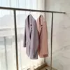 Estante para Secar Ropa de Acero Inoxidable de un Solo Poste de Pie para Interiores y Exteriores Estante para Secar Ropa Doméstico Estante para Secar Ropa de Balcón Perchero para Dormitorio