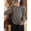 Camisa Térmica de Polar de Manga Larga para Mujer, Moderna y Versátil, Top Cálido para Vestir en Capas, Capa Base Engrosada Otoño e Invierno 2026