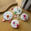 Molde de Silicona Hecho a Mano DIY Pegamento de Cristal Flor Estéreo Rosa Camelia Loto Hoja de Loto Yeso Fondant