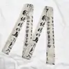 Faixa de cabelo Hanfu estilo chinês antigo faixa de cabelo estilo tinta lenço de seda estilo chinês tinta bambu fita amarrar bolsa cinto acessórios de vestuário
