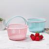 Cesta de Almacenamiento de Escritorio Cesta para Recolectar Bayas Cerezas Fresas Mini Cesta Cesta de Baño Cuadrada Pequeña Bandolera