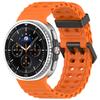 Yuelaiqiang es Adecuado para Samsung Galaxy Watch8/9/Watch8Classic Reloj de Color Sólido de Doble Botón Océano