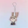 Llavero Zootopia Ins Pareja Colgante para Mochila Judy Nick Lindo Cp Dopamina Regalo para Novio