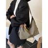 Bolsa de Gran Capacidad Otoño para Mujer 2025 Nueva Informal Más Fácil de Combinar Bolsa de Lona para Viajes al Trabajo Bolso de Hombro Bajo el Brazo Bolso Tote