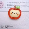 Fatias de Maçã Grandes e Pequenas Exportação Transfronteiriça Acessórios de Resina Case para Celular DIY Fivela para Sapato Acessórios de Cabelo Materiais Decorativos Lote