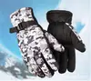 Luvas Quentes de Algodão para Homens e Mulheres, Adequadas para Esqui de Inverno, Ciclismo, Uso em Bicicleta Elétrica, à Prova de Vento, Forradas com Lã, Espessadas, Impermeáveis e Resistentes ao Frio para Motocicletas