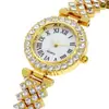 Reloj de Lujo de Alta Gama Diosa Diamante Reloj Completamente de Diamante para Mujer reloj de dama todo-partido Reloj de Moda reloj de pulsera reloj de cuarzo al por mayor