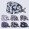 Gorro Quirúrgico para Mujer, Gorro de Enfermera 100% Algodón, Gorro Especial para Sala de Operaciones de Dentista para Hombre, Sombrero Transpirable, Gorro de Cúpula Absorbente de Sudor