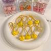 10 Ligas de Goma Elásticas de Alta Elasticidad para Niños Banda para el Cabello Trenza de Niña Cuerda para el Cabello Cola de Caballo Alta de Niña Accesorios para el Cabello