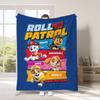 Manta Paw Patrol Más Vendida Transfronteriza de Amazon Estampada Serie Animada Infantil Manta de Franela Manta de Almuerzo para Cuatro Estaciones