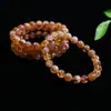 Pulsera de Cristal Amarillo Torre Amarilla Grado 3A Natural Ai Yu Pulsera Grande de Cristal Amarillo Artículo Caliente de Comercio Electrónico Venta al por Mayor S5022104