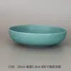 (9,9 Yuan por 2 Tigelas de Cerâmica) Tigelas de Salada Práticas, Tigelas de Comida Domésticas, Tigelas Fundas, Tigelas para Macarrão, Esmaltadas em Forno Vintage com Imperfeições