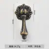 Estilo Pastoral Europeo Un Agujero Bronce Puerta de Gabinete Armario Manija Antigua Aleación de Zinc Manija Estilo Europeo Manija de Puerta