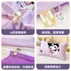Juego de tres piezas de colcha de algodón para jardín de infantes Kuromi Juego de seis piezas de ropa de cama de algodón puro para siesta de bebé Funda de colcha para niños