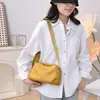 Bolso Cruzado para Mujer de Color Sólido Simple de Gran Capacidad Modelo Nuevo 2026 Bolso Ligero de Nailon Repelente al Agua Bolso de Hombro al por Mayor
