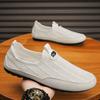 Zapatos Transpirables Calados para Hombre 2026 Slip-On Ligeros Casuales Malla Tejido Volador para Hombre Zapatos Modernos Mocasines para Conducir