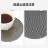 Almofada de Isolamento Descanso de Copo Jogo Americano Almofada de Silicone Venda Quente Transfronteiriça Almofada de Isolamento Favo de Mel de Silicone Redondo Porta Panela Almofada para Tigela Almofada para Mesa de Jantar