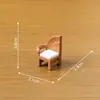 Novo produto transfronteiriço micro-paisagem Sudeste Asiático série de móveis realistas cenário de casa de bonecas decorações DIY pequenos ornamentos de mesa