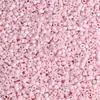 Pintura al Óleo Color Sólido Cuentas de Vidrio Millet Cuentas Redondas Accesorios Hechos a Mano para DIY Paquete de Materiales para Cuentas de Hilo Cuentas Sueltas Material para Collar Pulsera